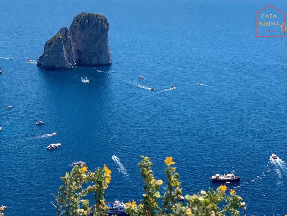 Casa Rubina Villa Capri Bagian luar foto