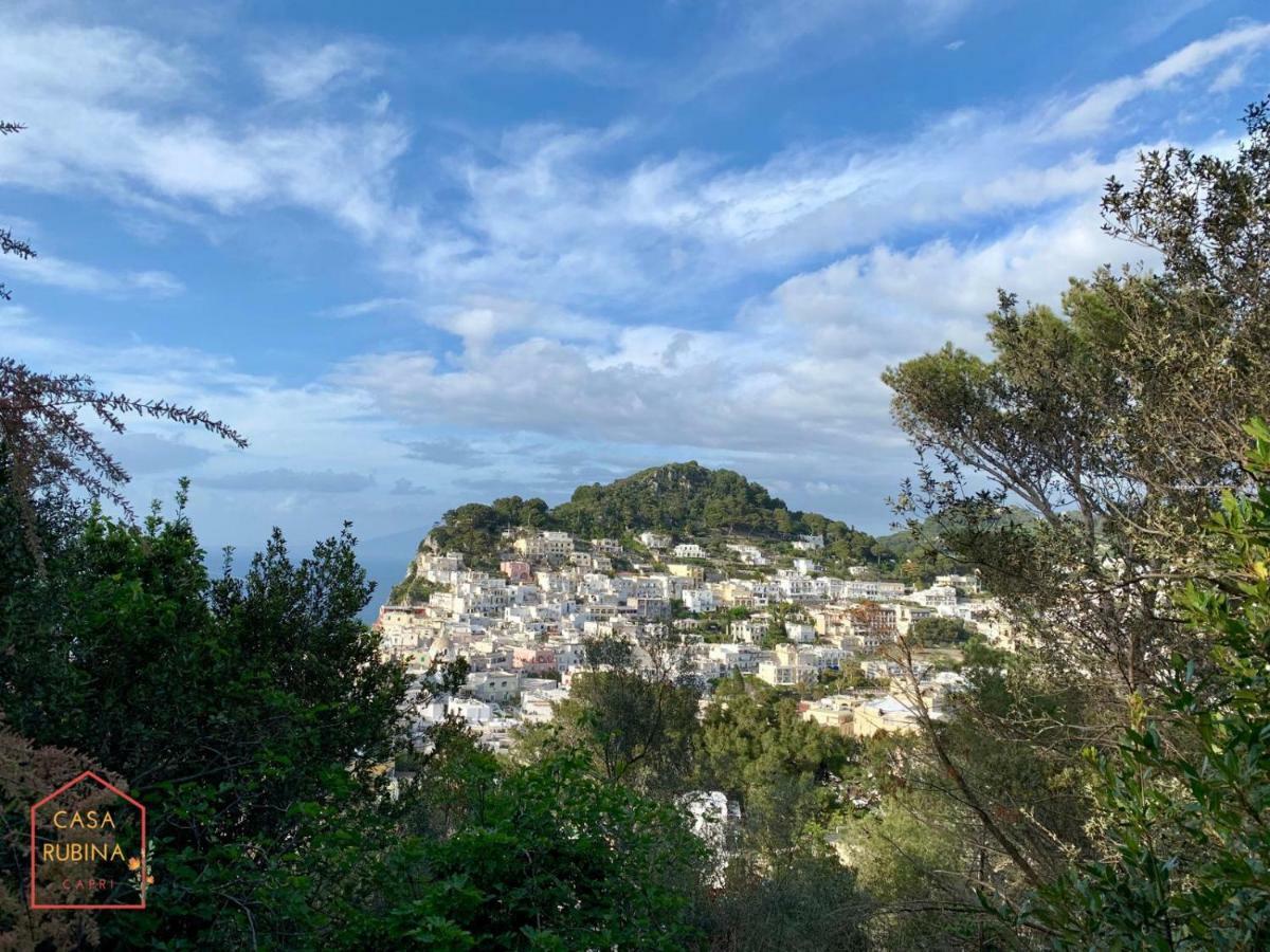 Casa Rubina Villa Capri Bagian luar foto
