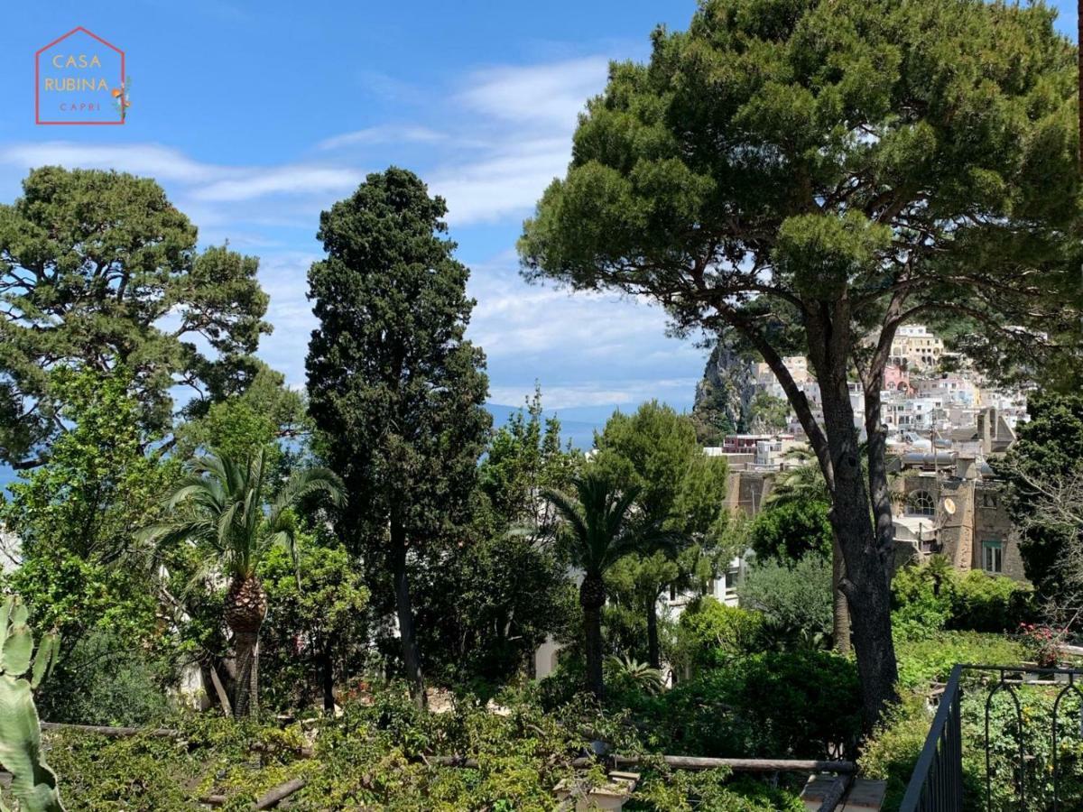 Casa Rubina Villa Capri Bagian luar foto